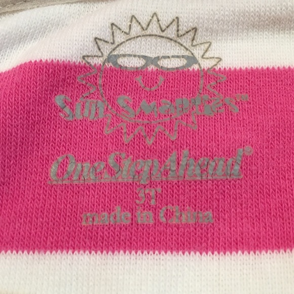 SOLD-One Step Ahead Sun Smarties Swim Coverup 3T - Picture 5 of 6